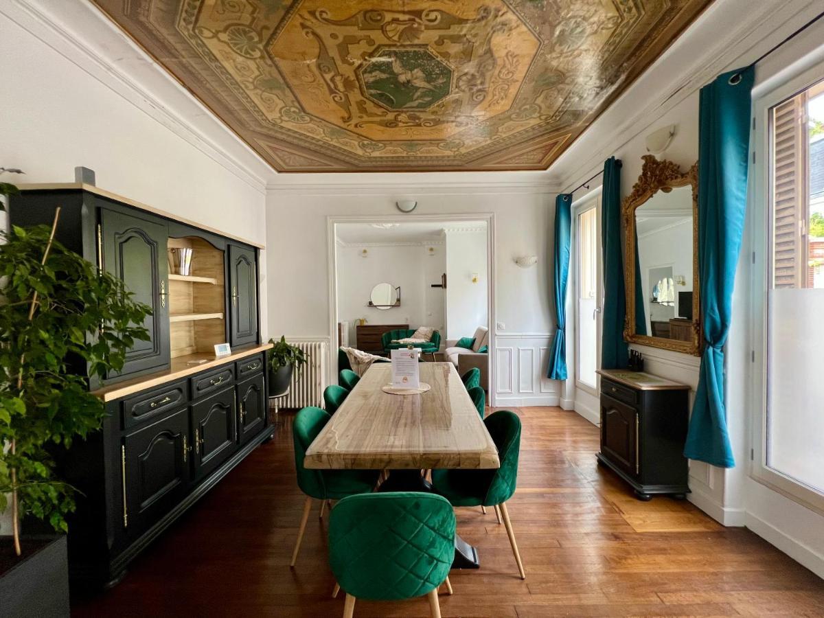 Appartement De Luxe Avec Fresque, Hyper Centre Et Parking Sure Fontainebleau Exteriér fotografie