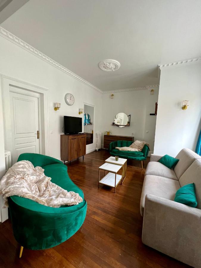 Appartement De Luxe Avec Fresque, Hyper Centre Et Parking Sure Fontainebleau Exteriér fotografie